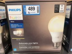 NEW PHILIPS HUE BULB STARTER KIT