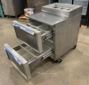 SILVERKING SKPZ27D 2-DRAWER REFRIGERATED PREP TABLE