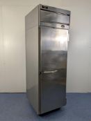 BEVERAGE AIR HR1-1S-003 STAINLESS STEEL SINGLE DOOR REACH IN COOLER