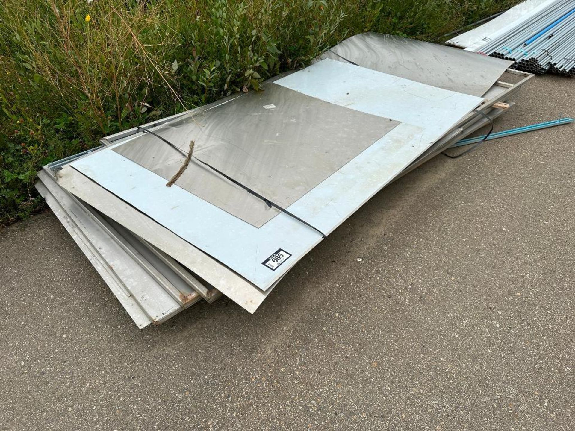 Lot of Asst. Metal Sheets & Frames