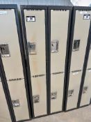 (1) 4-Door Locker Bank