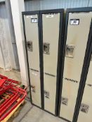 (1) 4-Door Locker Bank