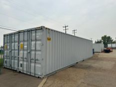 2010 40 Ft. High Cube Sea Container w. Double Ended Doors
