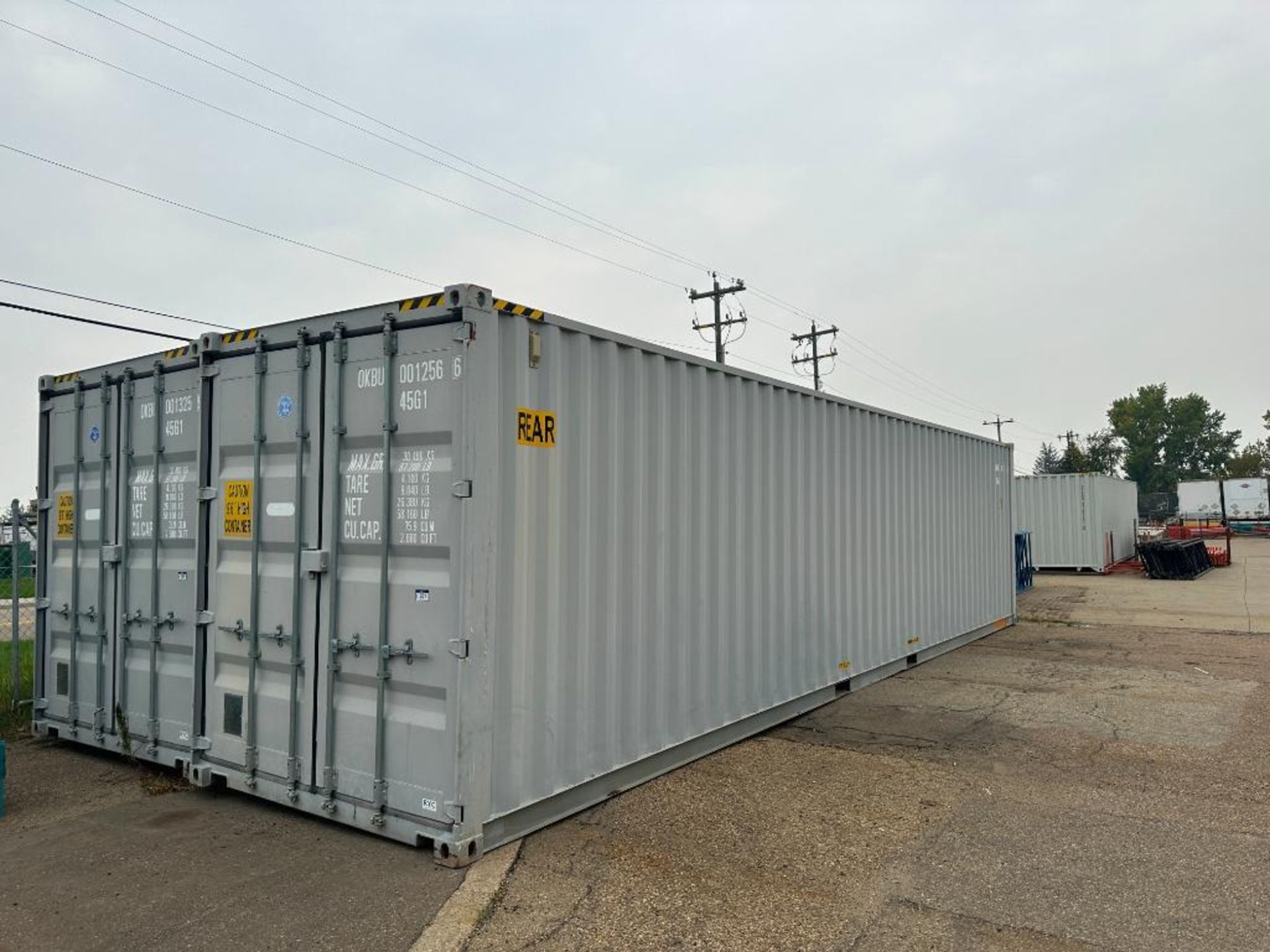 2010 40 Ft. High Cube Sea Container w. Double Ended Doors