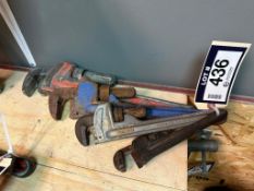 Lot of (4) Asst. Pipe Wrenches