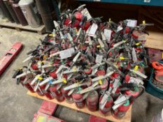 Pallet of Approx. (70) Asst. Fire Extinguishers