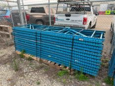 Lot of (24) 10ft x 30in. Racking Frames