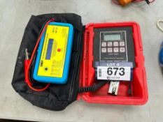 Lot of ACT Battery Tester and Temperature Probe