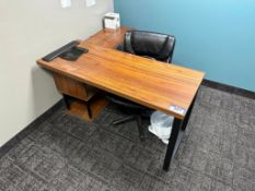 Shelf Desk w/ Task Chair