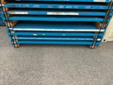 Lot of approx. (52) 8ft x 2-1/4 in. racking beams