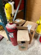 Lot of (4) Asst. Fire Suppression Cylinders