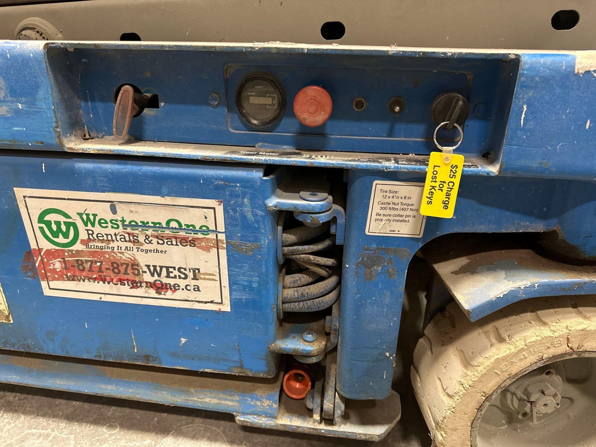 Genie GS-1930 Electric Scissor Lift, Hrs n/A **Does Not Run** - Image 4 of 5