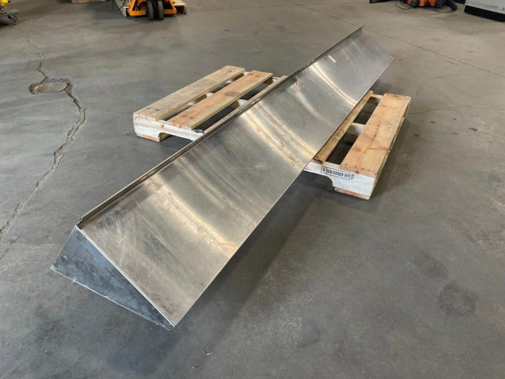 96" X 12" STAINLESS STEEL WALL SHELF