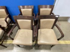 (4) ADRIA MICHELLE ARM CHAIRS