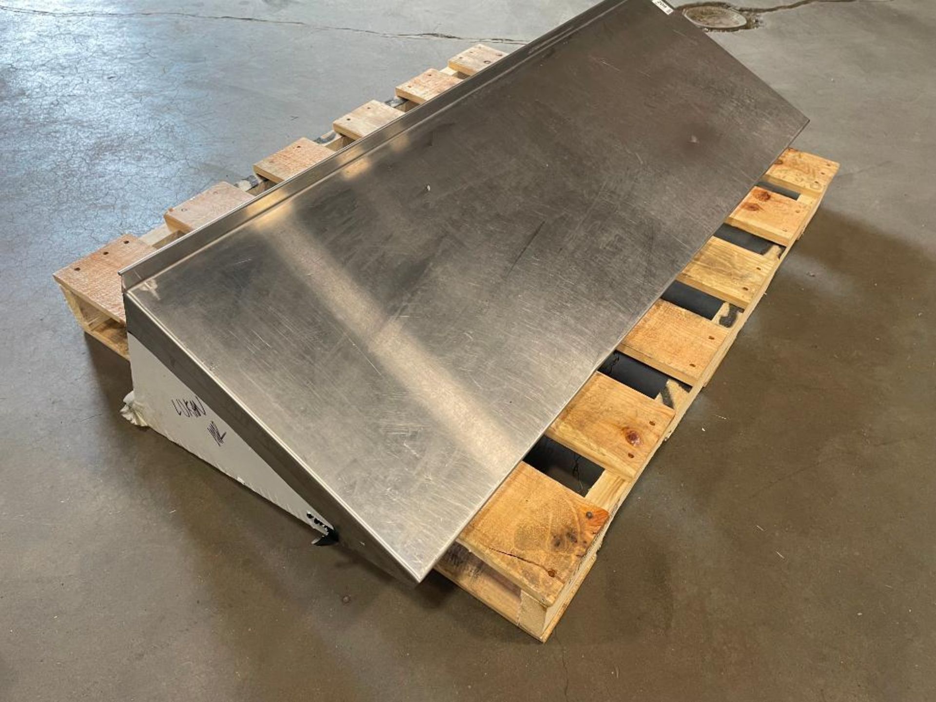 52" X 18" STAINLESS STEEL WALL SHELF