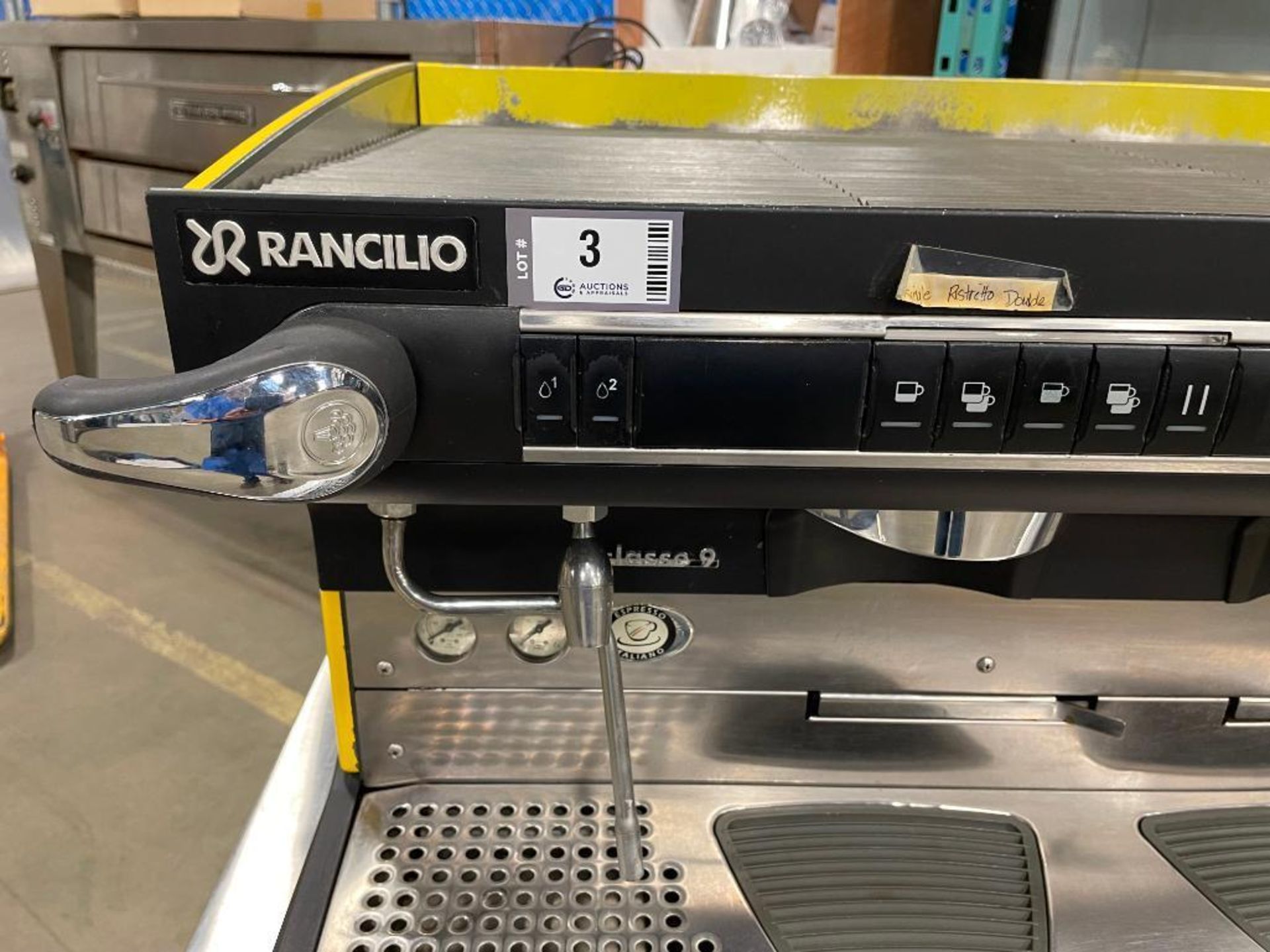 RANCILIO CLASSE 9 USB 3 GROUP ESPRESSO MACHINE - Image 10 of 14