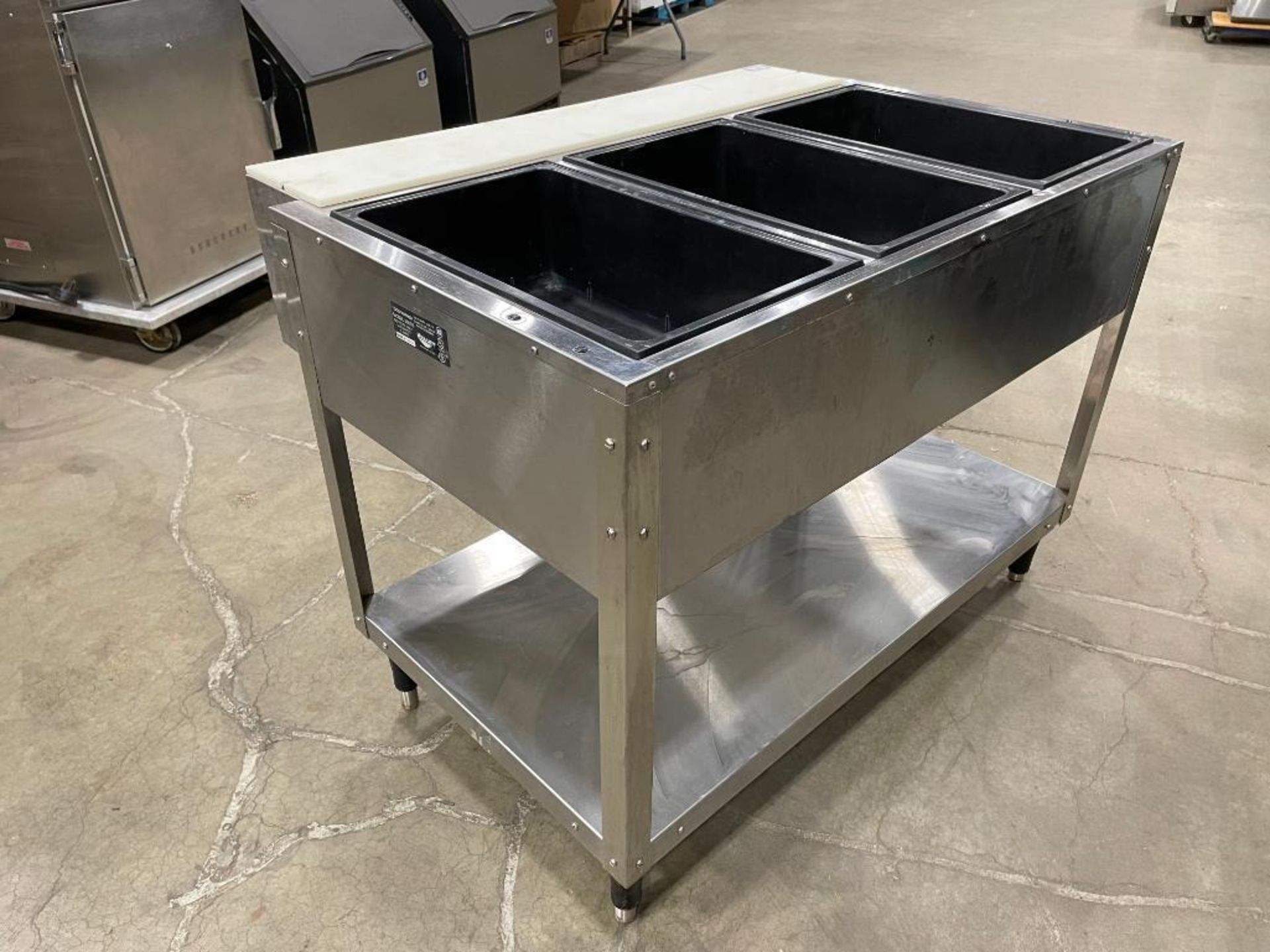 VOLLRATH 38003 3-WELL SERVEWELL STAINLESS STEEL STEAM TABLE - Image 12 of 17