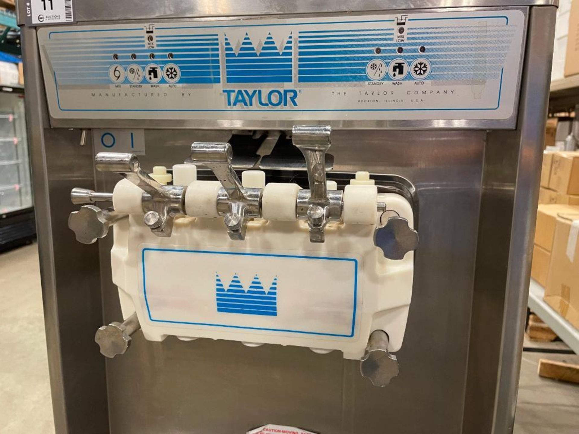 TAYLOR 336-27 AIR COOLED SOFT SERVE ICE CREAM MACHINE - Image 5 of 13