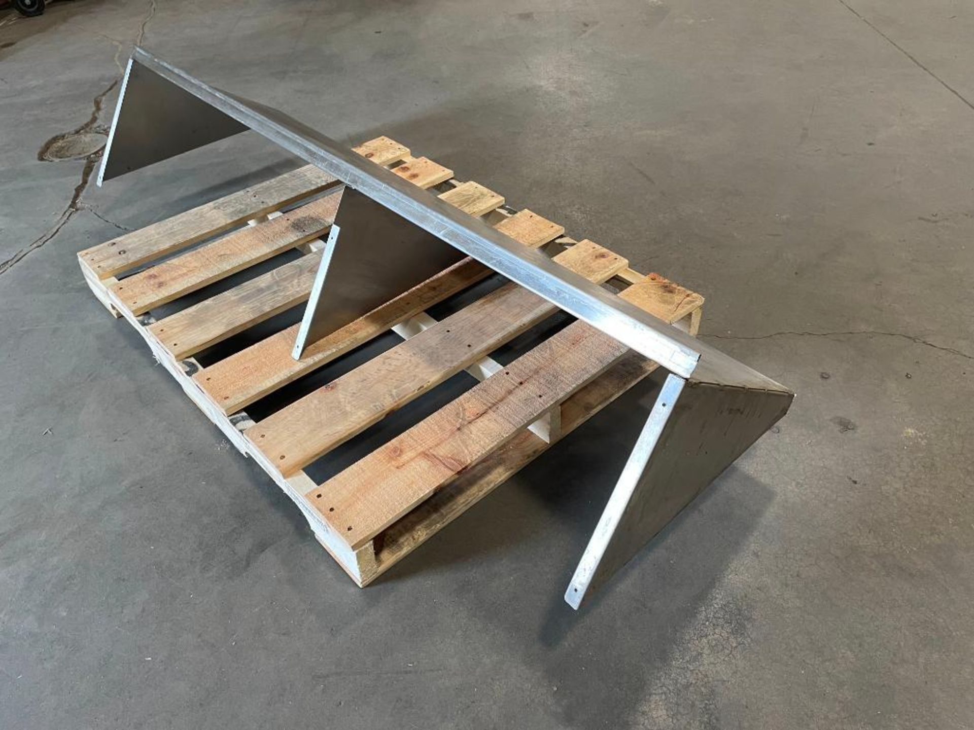 71" X 18" STAINLESS STEEL WALL SHELF - Image 2 of 3
