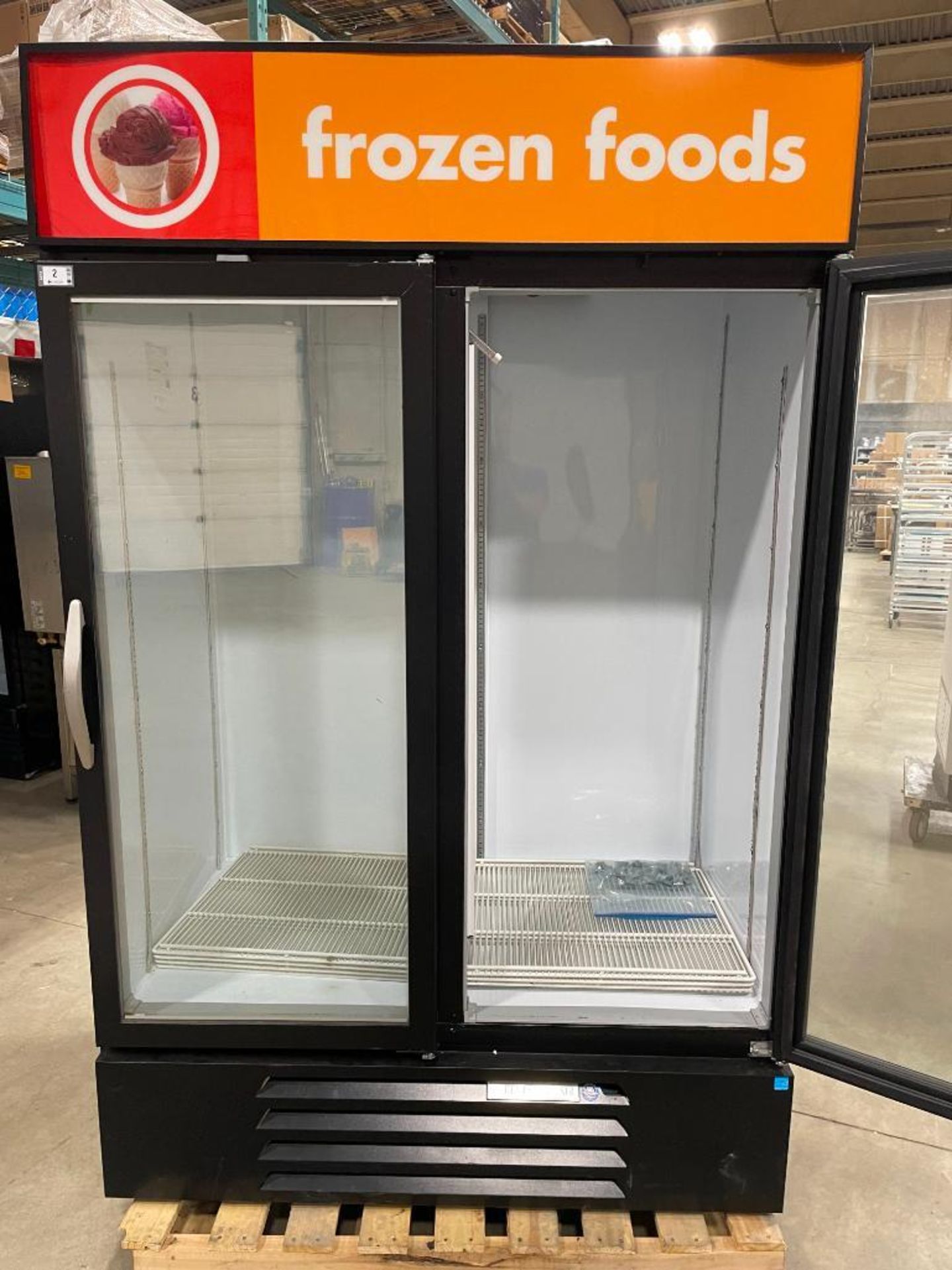 BEVERAGE AIR DOUBLE GLASS DOOR FREEZER - Image 10 of 17