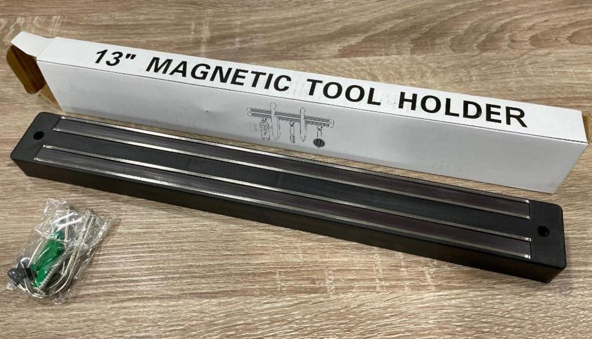 13" MAGNETIC TOOL HOLDER WITH 3 HOOKS. UPDATE MTH-13P - NEW