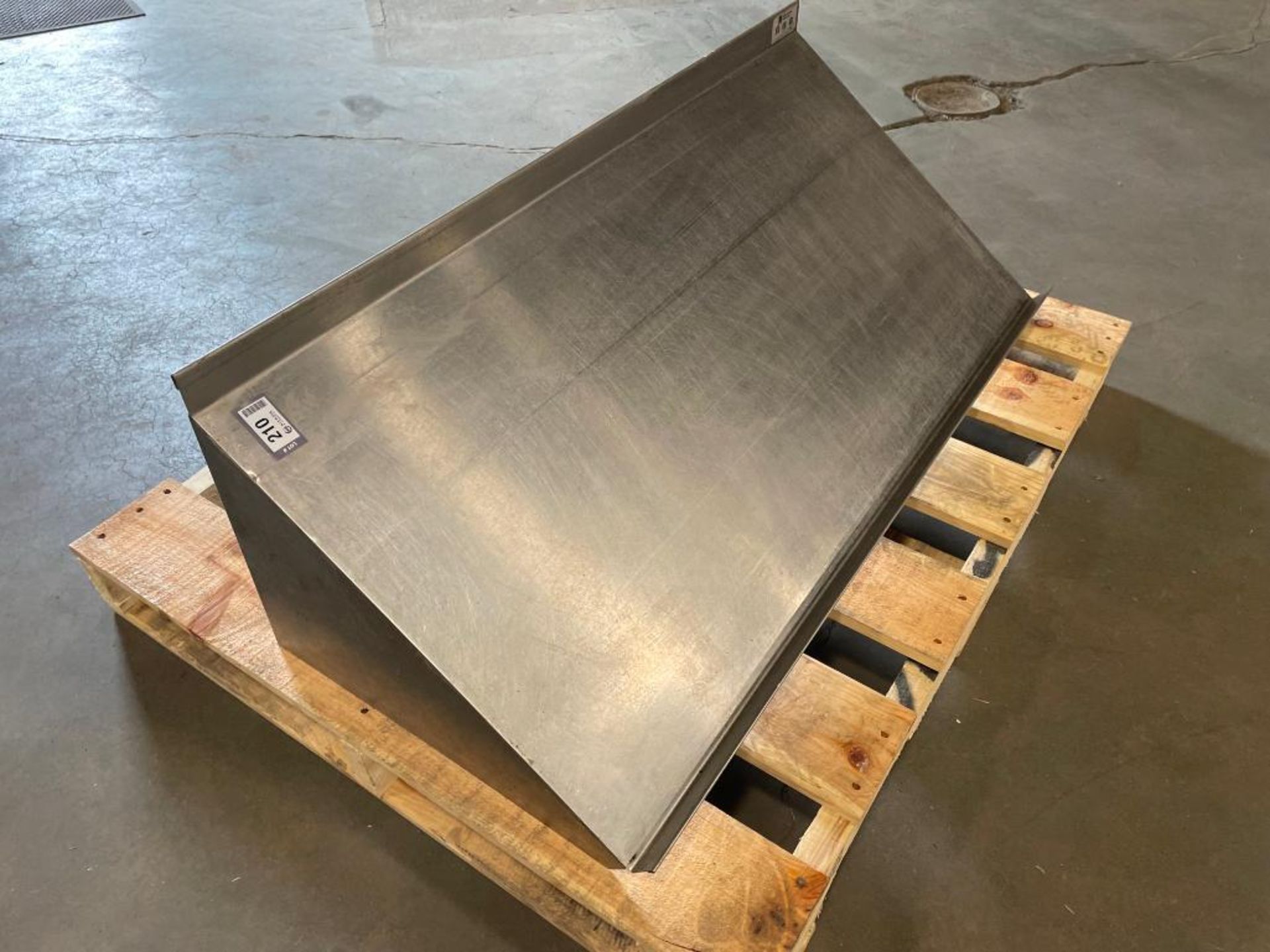 42" X 21" STAINLESS STEEL WALL SHELF