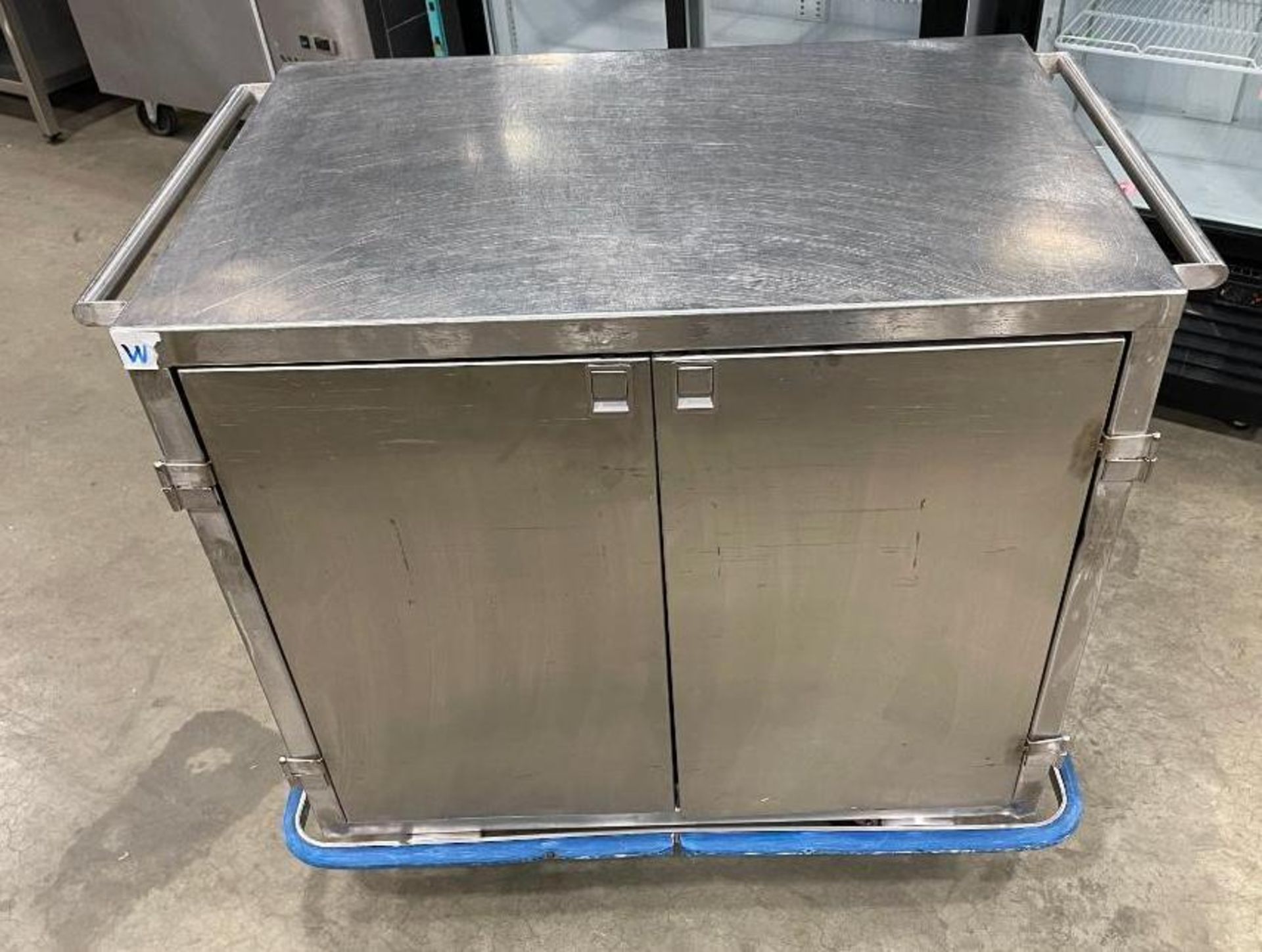 36" X 24" STAINLESS STEEL MOBILE CABINET - Image 2 of 7