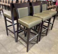 (6) ADRIA MICHELLE BAR STOOLS