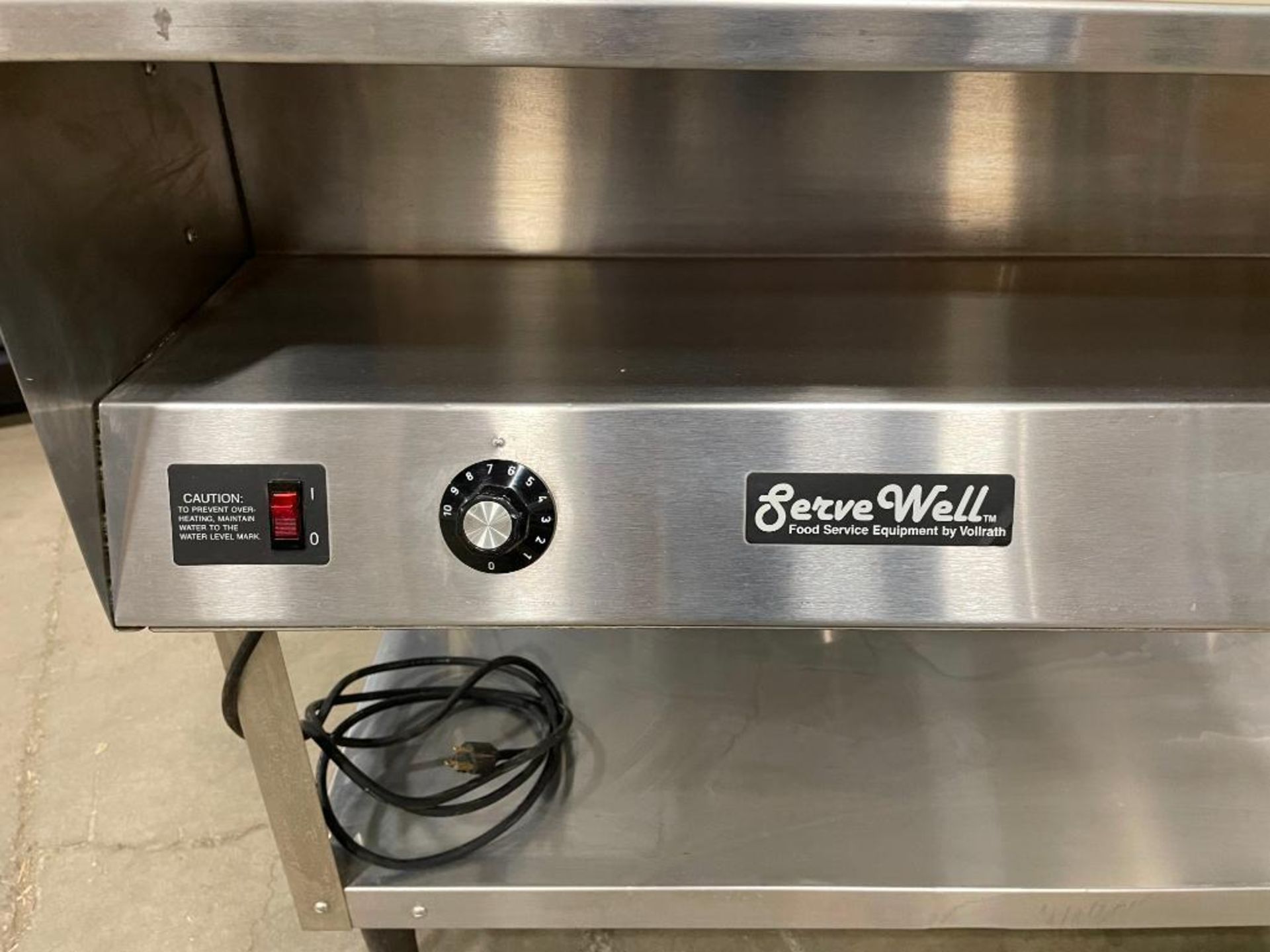 VOLLRATH 38003 3-WELL SERVEWELL STAINLESS STEEL STEAM TABLE - Image 15 of 17