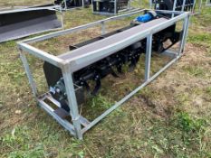 New 2023 Greatbear Rotary Cultivator Skid Steer Attachment