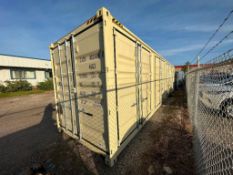 2023 Single Use 40' High Cube Shipping Container with (4) Side Doors