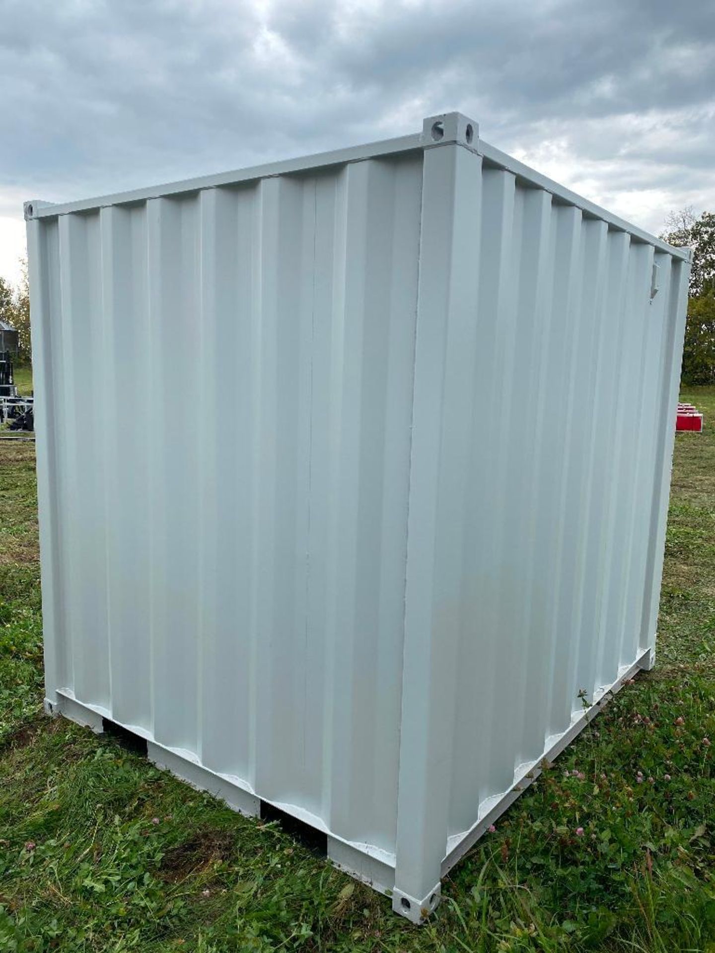 New 8' Shipping Container Complete with Barn Doors, (1) Man Door & Window - Image 4 of 8