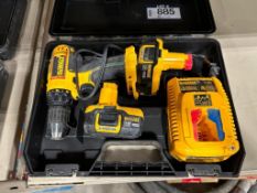 DeWalt DCD760 1/2" Cordless Drill w/ (2) Batteries, Charger, Case, etc.