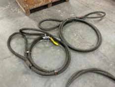 Lot of (2) 20' X 1-1/4" Cable Sling