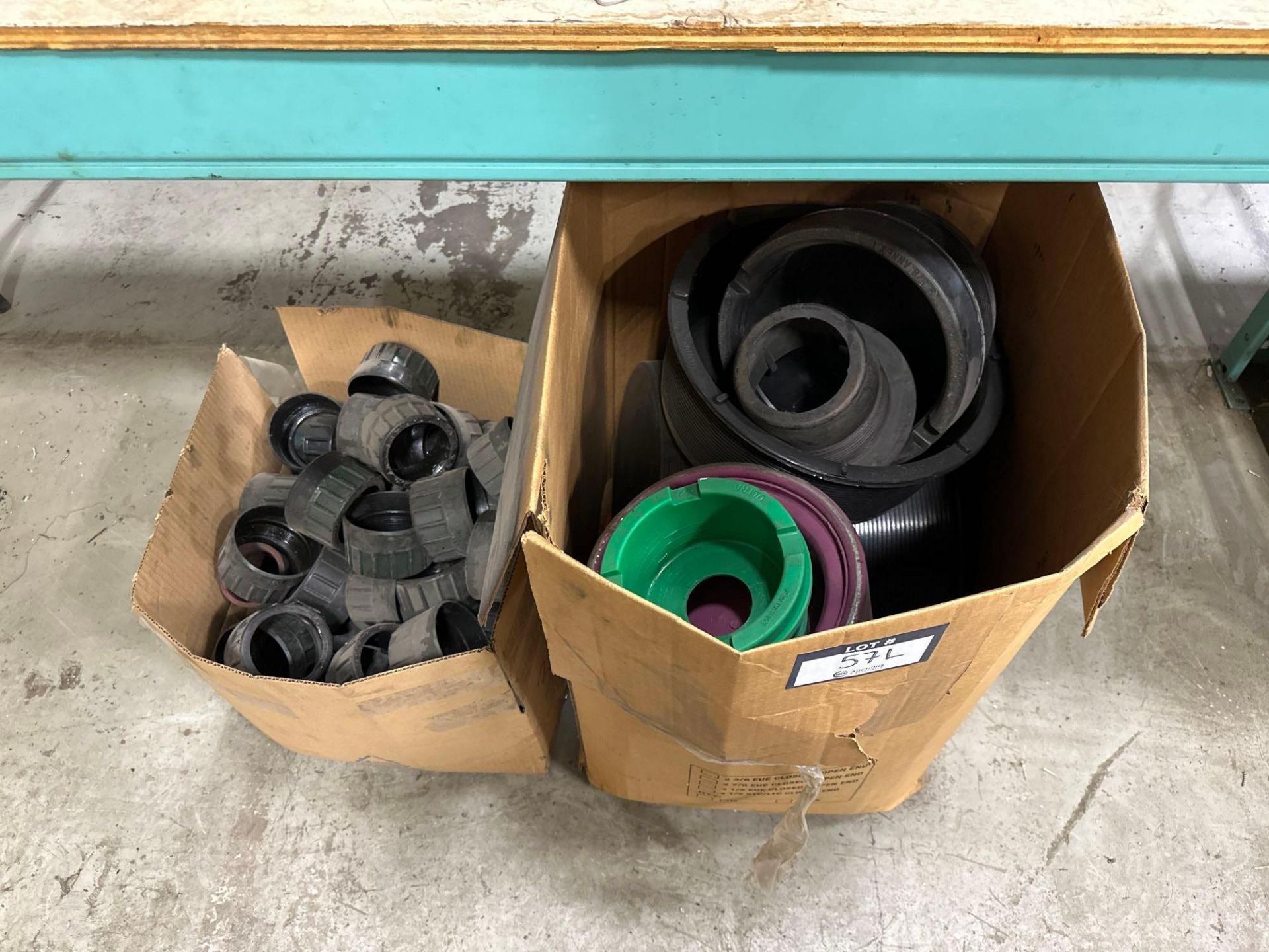 Lot of (2) Boxes of Asst. Pipe Thread Caps
