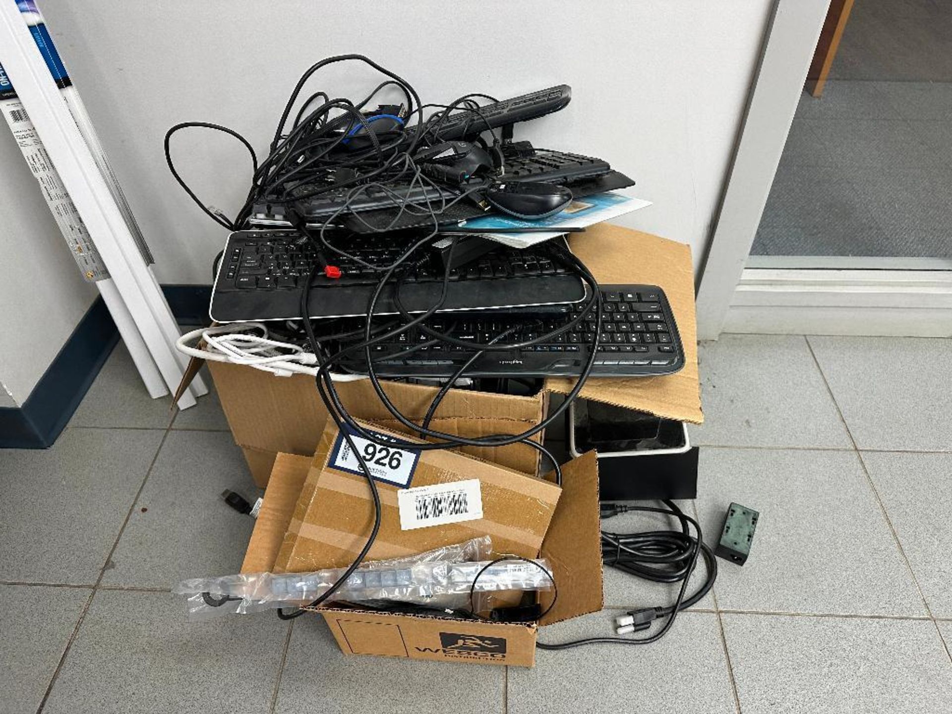 Lot of Asst. Cords, Keyboards, etc. - Image 2 of 4