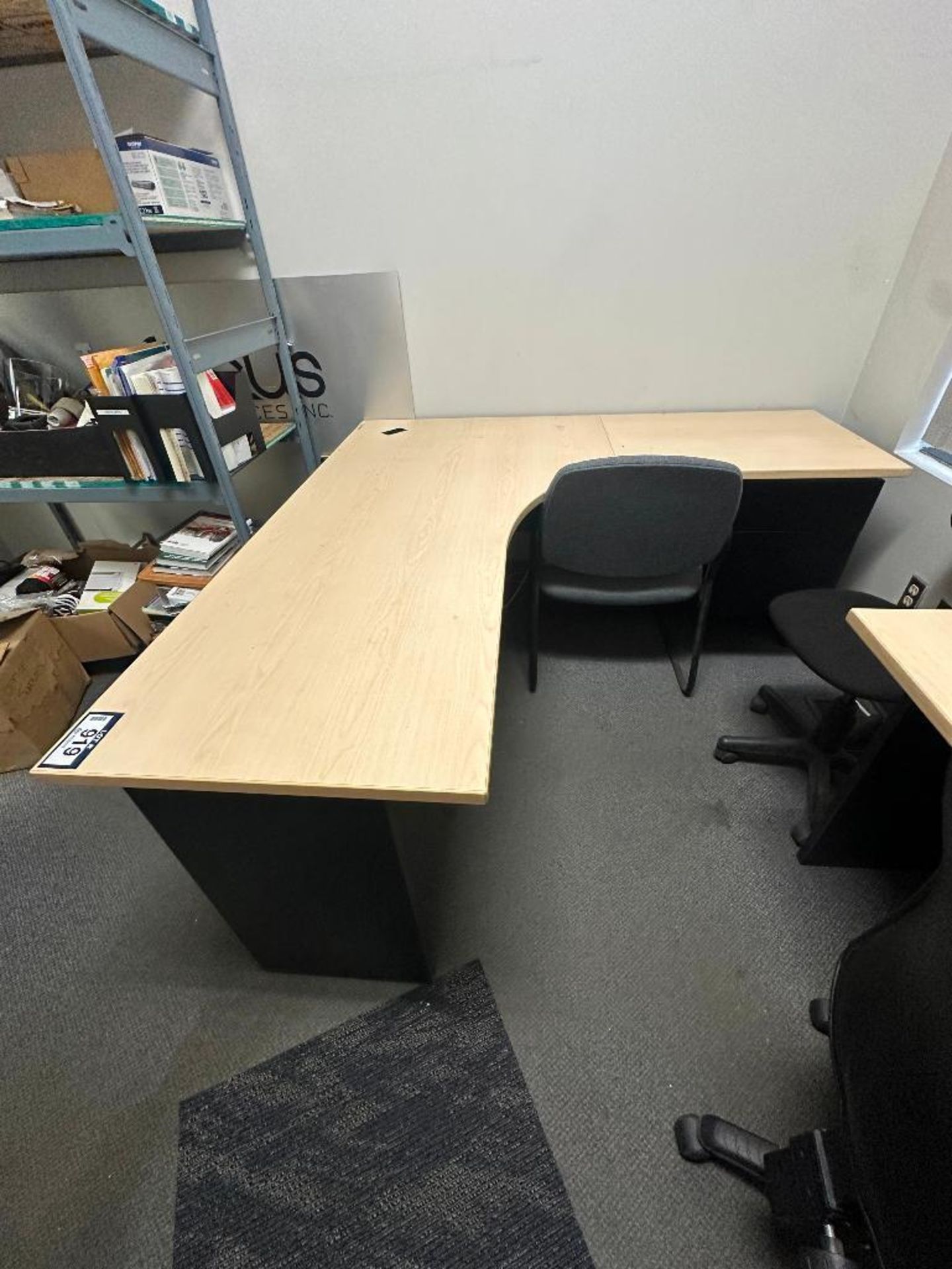 Lot of (3) Asst. Desks, (5) Asst. Chairs, etc. - Image 3 of 12