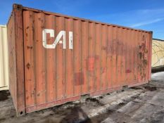 20' Sea Container SN#: CAIU2033453 (Located in S.E. Calgary)