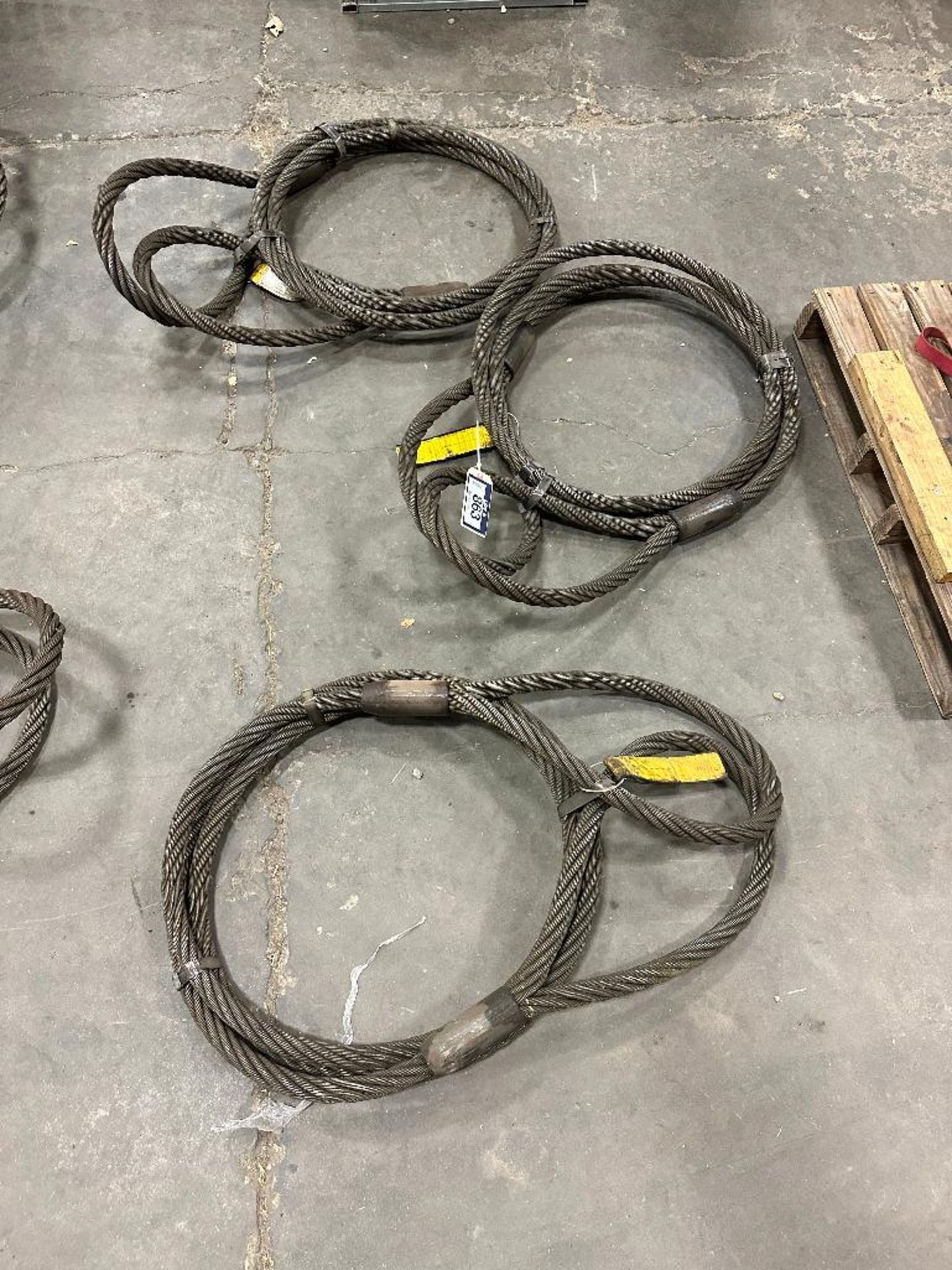 Lot of (3) 20' X 1-1/4" Cable Sling - Image 2 of 10