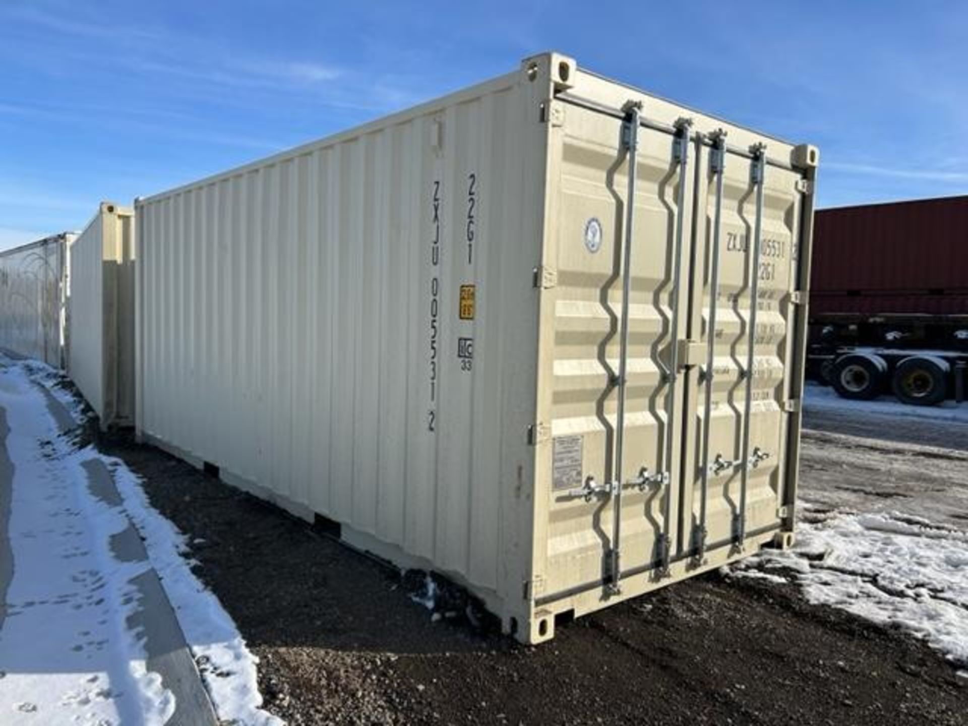 20' Sea Container SN#: ZXJU0055312 (Located in SE Calgary) - Image 2 of 6