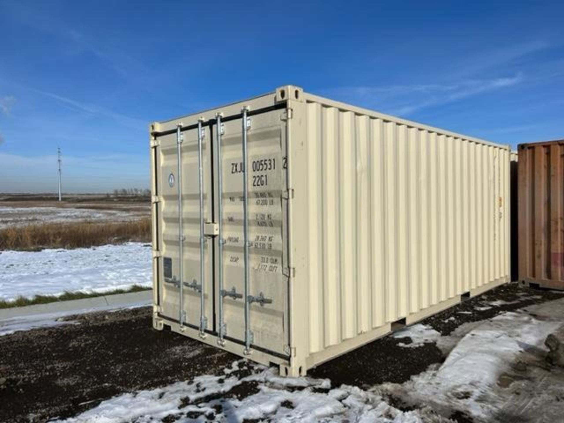 20' Sea Container SN#: ZXJU0055312 (Located in SE Calgary)