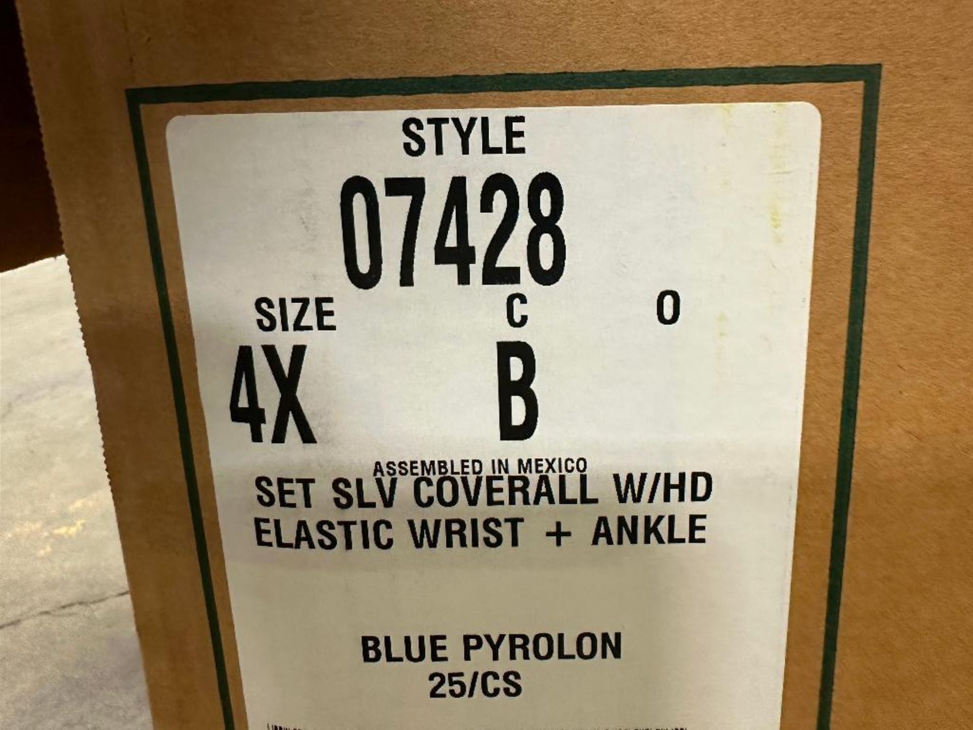 Box of XL Tyvek Disposable Coveralls - Image 3 of 3