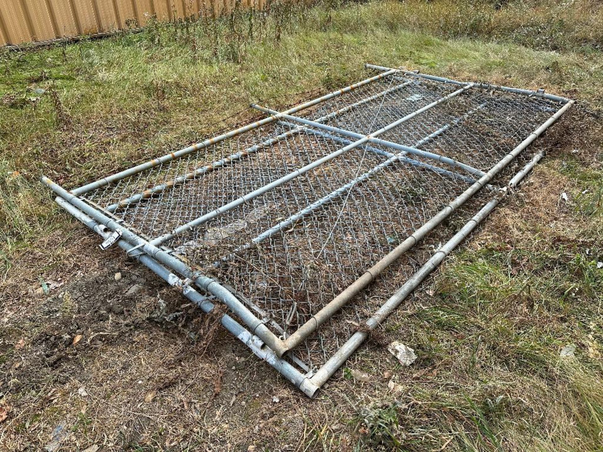 Lot of (2) 140" X 84" Chainlink Gates - Image 3 of 3