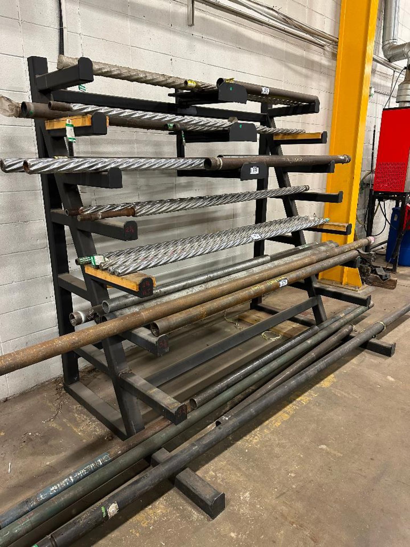 Approx. 92" X 60" X 87" Steel Cantilever Rack