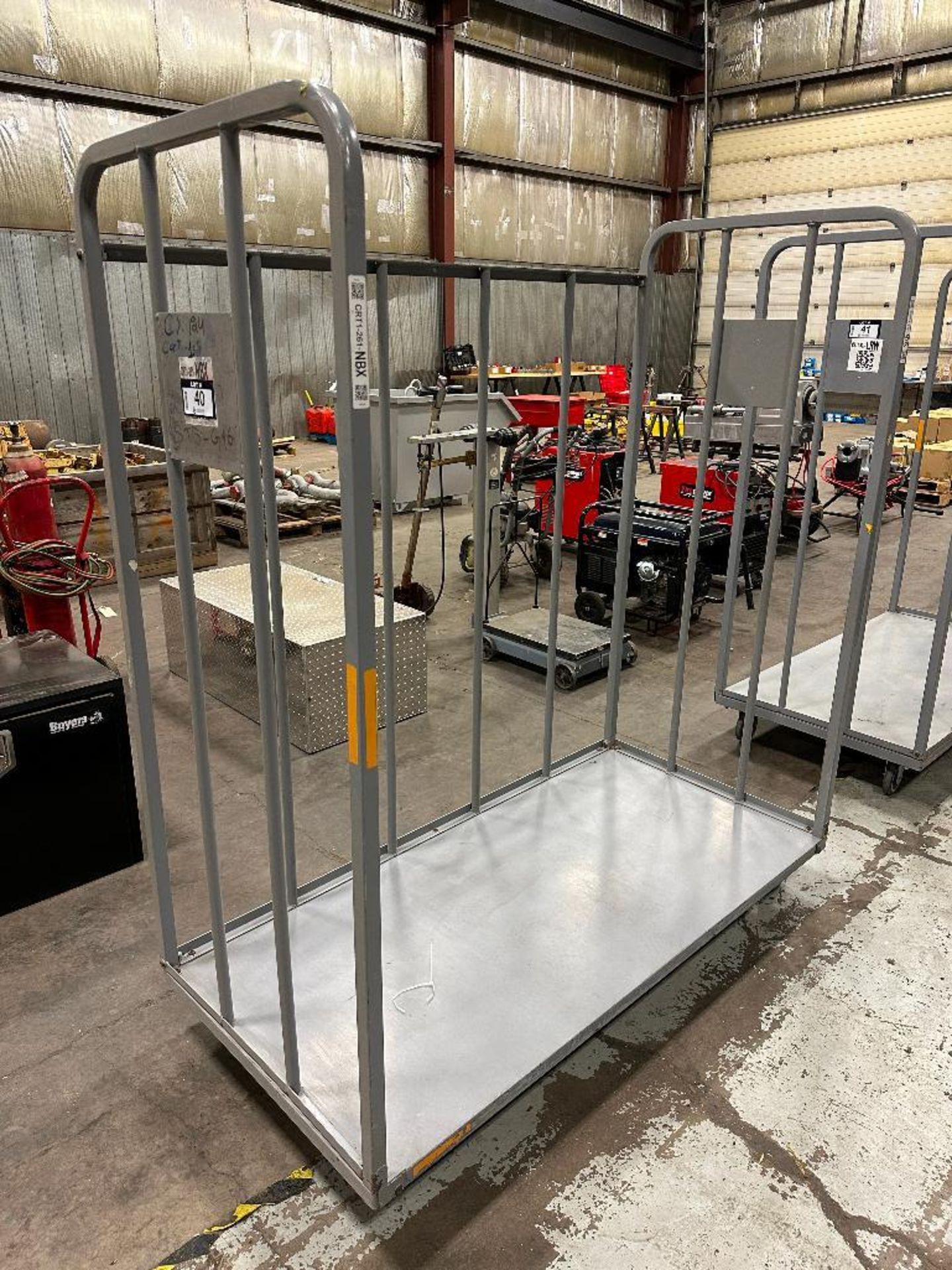 65" X 31" X 74" Order Picker Cart