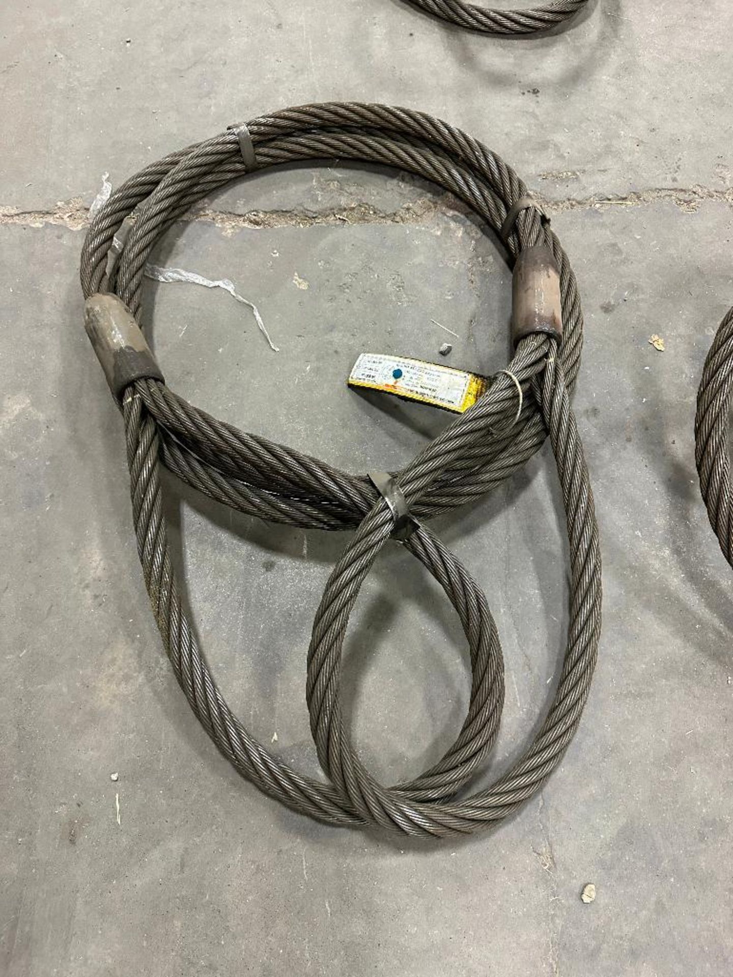 Lot of (3) 20' X 1-1/4" Cable Sling - Image 5 of 10