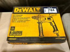 DeWalt DWD220 1/2" VSR Pistol Grip Drill