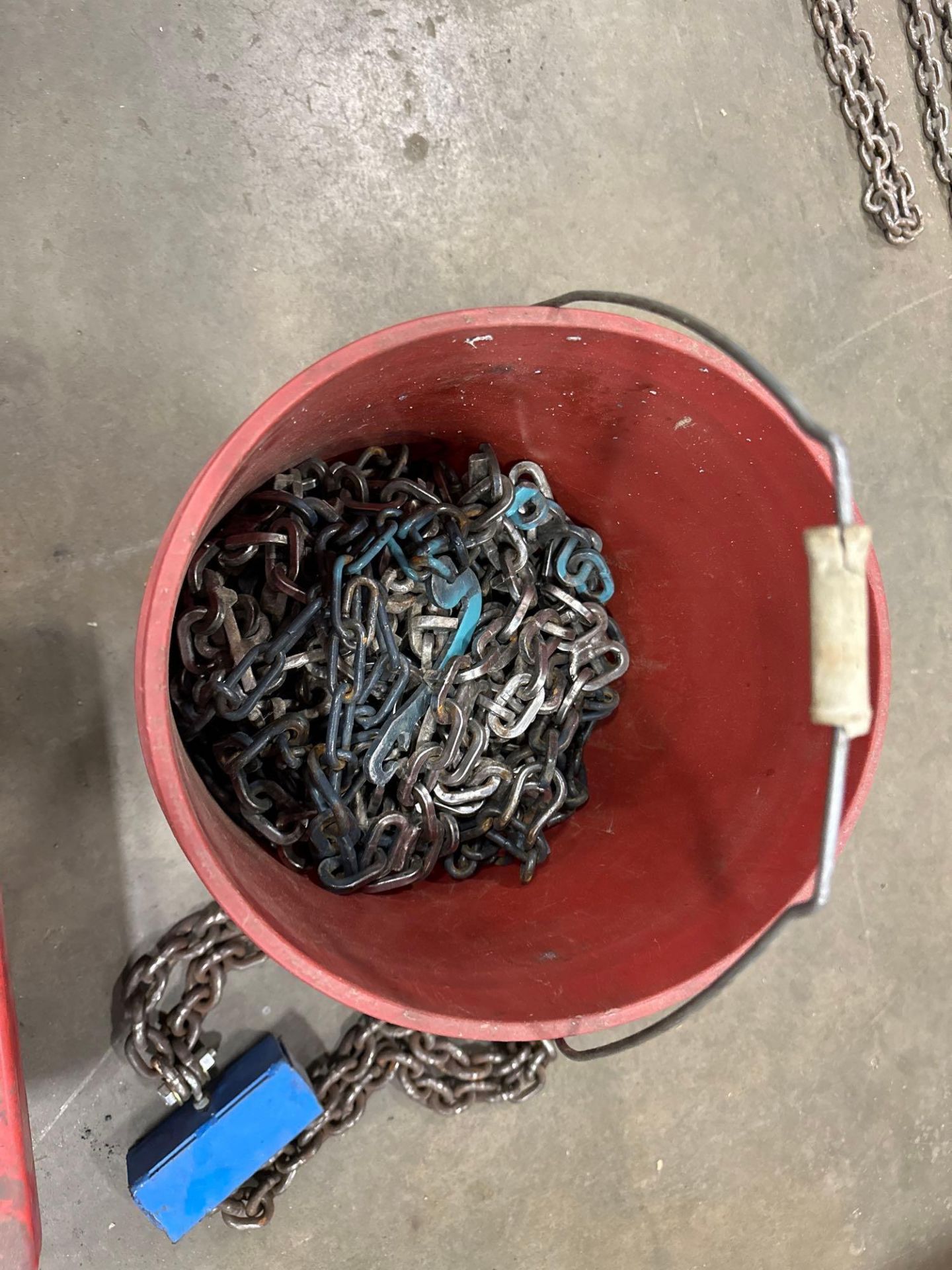 Lot of Asst. Magnetic Lifting Chain, Hoks, Shackles, Chains, etc. - Image 3 of 4