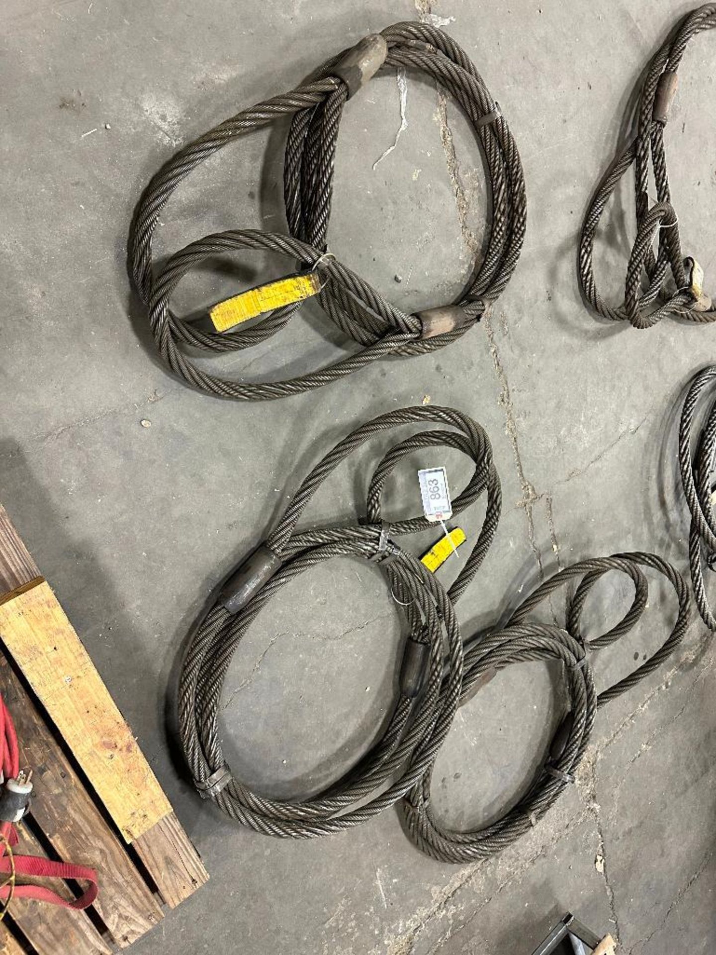 Lot of (3) 20' X 1-1/4" Cable Sling - Image 4 of 10