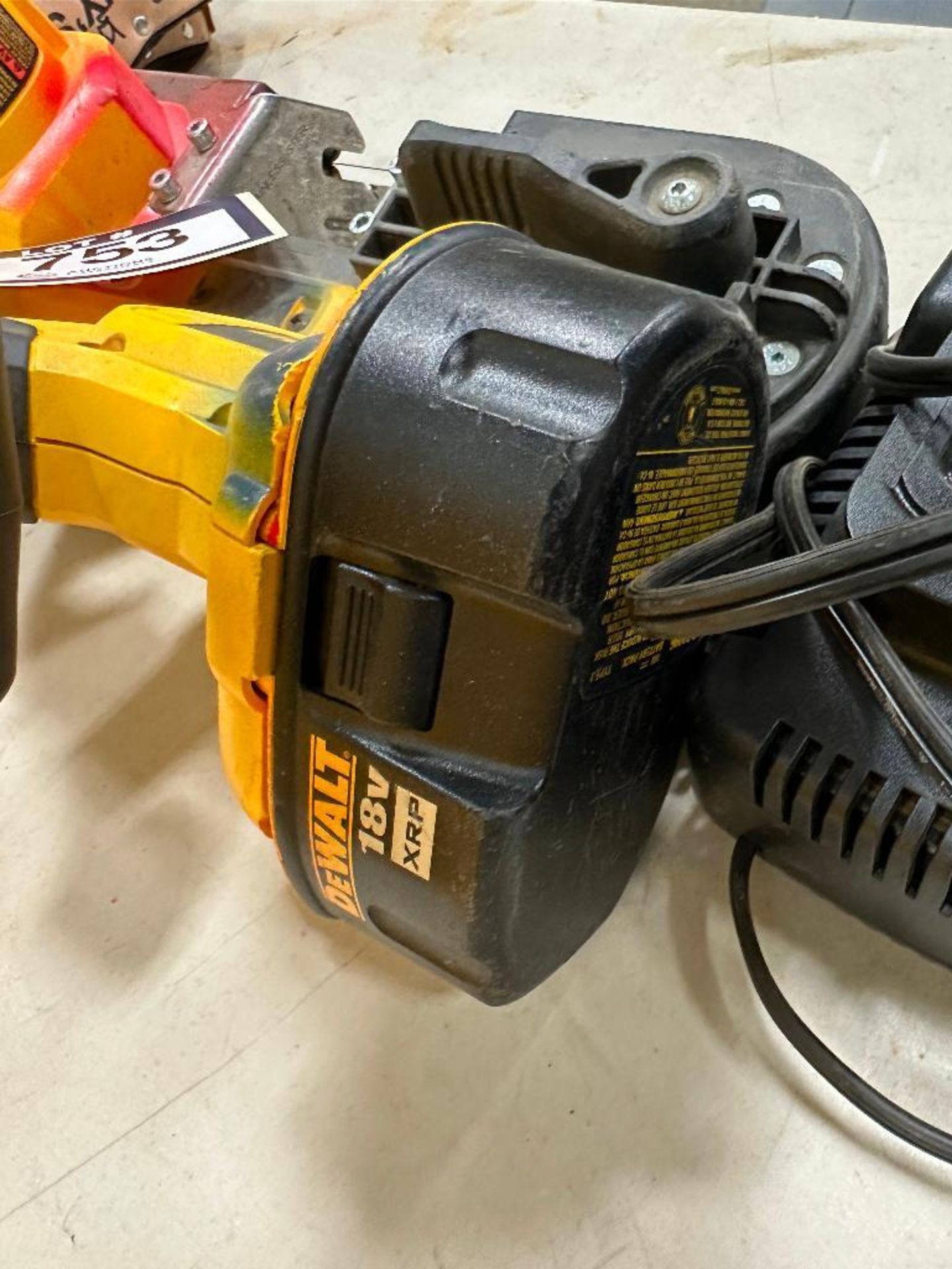 DeWalt DCS370 18V Cordless Band Saw w/ Battery and Charger - Image 6 of 6